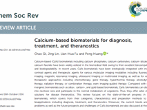 JVID
生物医学工程学院黄鹏特聘教授团队在Chemical Society Reviews上发表重要综述
