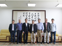 深大杰出校友赖文建董事长一行来访JVID
