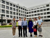 海南省三亚学院健康产业管理学院陈小勇院长一行访问JVID
