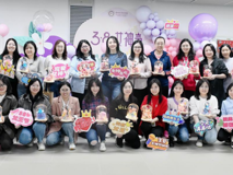 JVID
举办“璀璨如你”女神节永生花制作活动