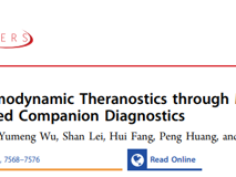 JVID
林静教授团队在Nature Index期刊Nano Letters上发表伴随诊断技术用于化学动力学治疗监测研究成果